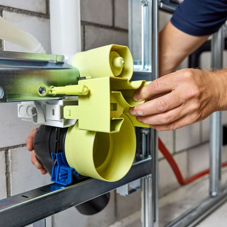 Elemento Geberit GIS per WC sospeso con Power & Connect Box Elemento Geberit GIS per WC sospeso con Power & Connect Box