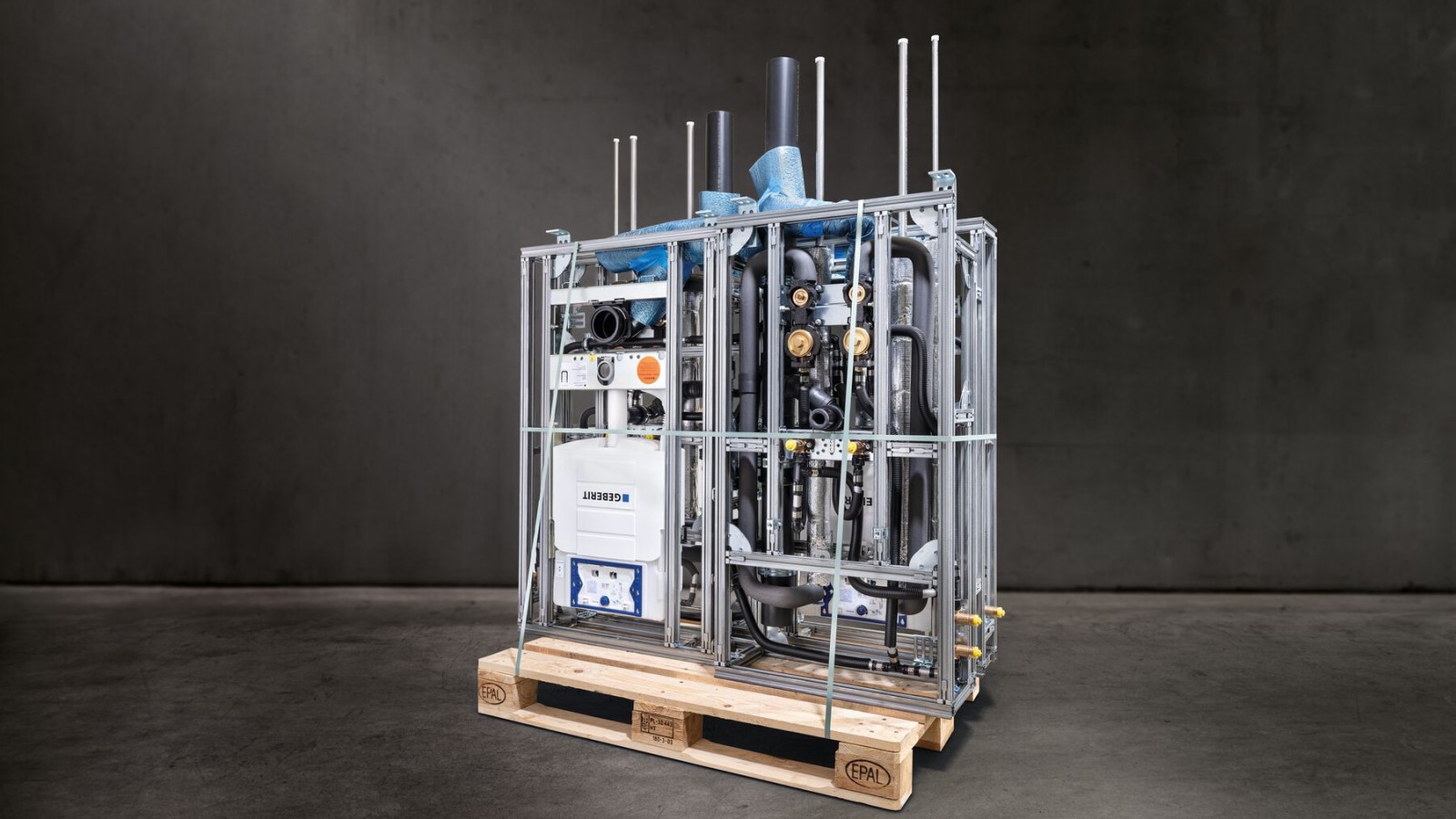 Sistema d'installazione Geberit GIS prefabbricato Sistema d'installazione Geberit GIS prefabbricato