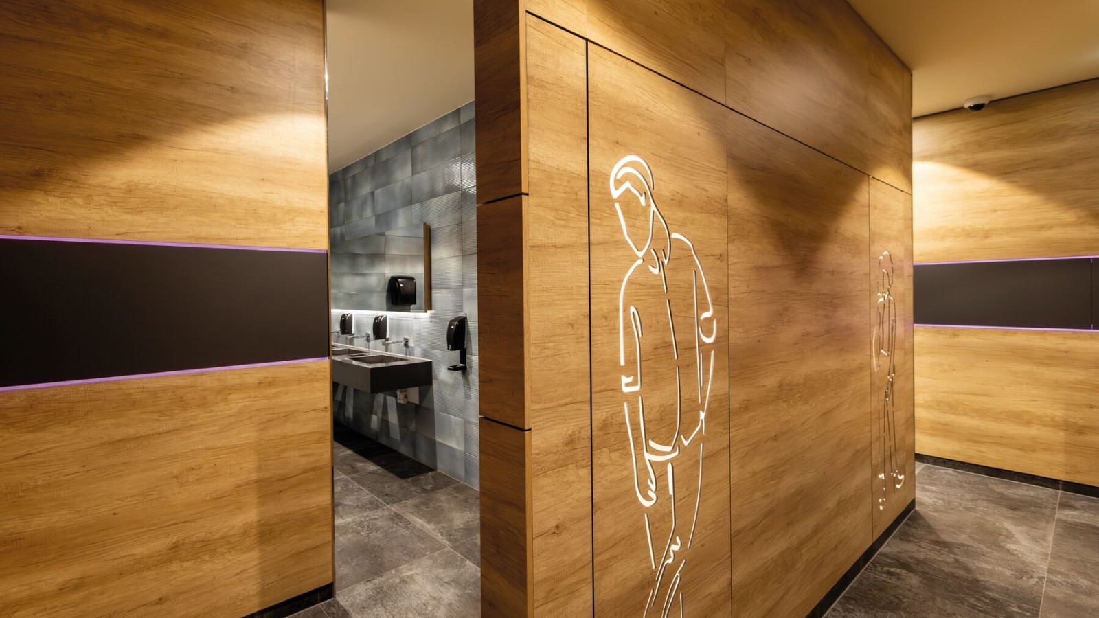 Ingresso al WC degli uomini