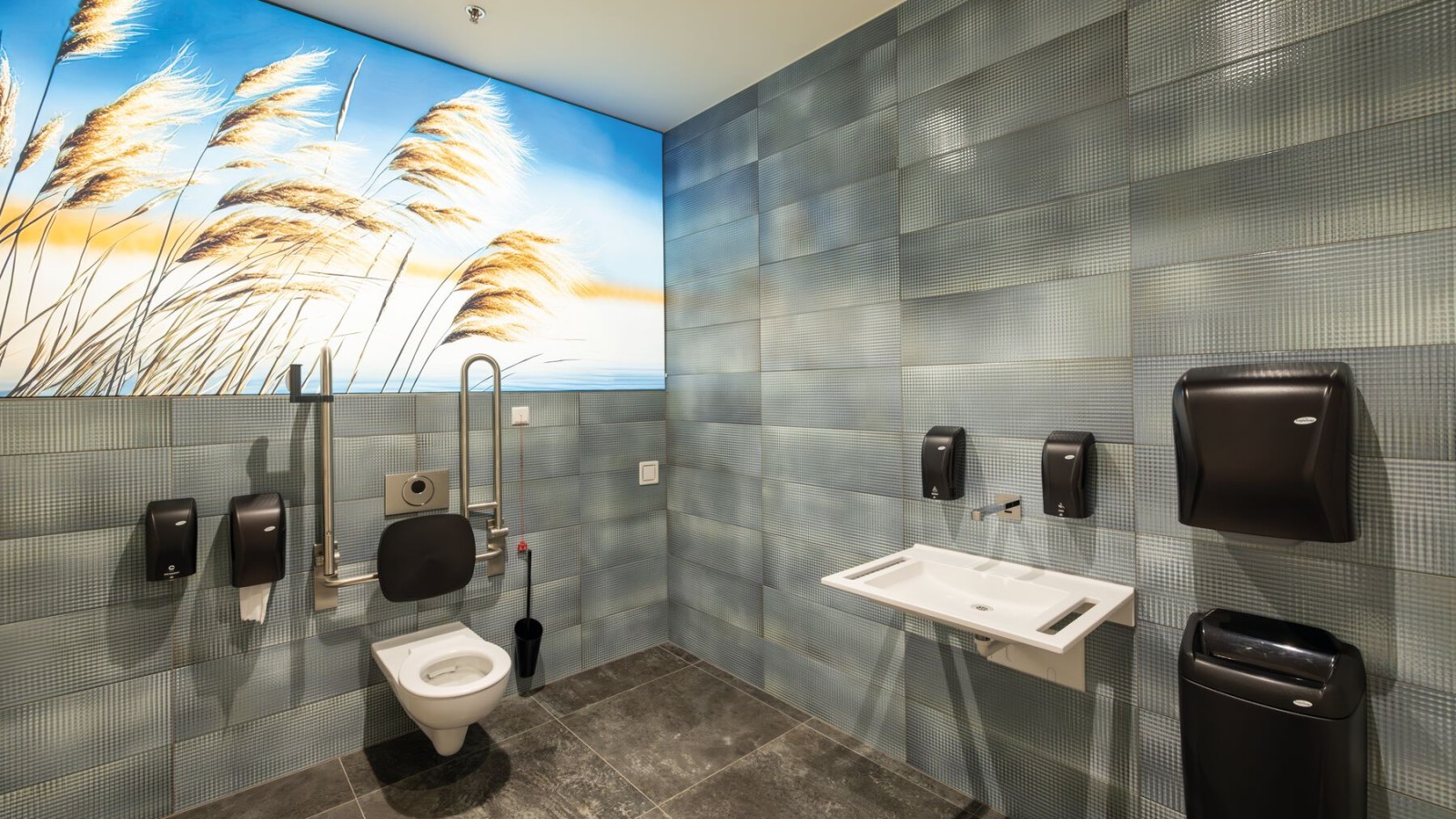 Bagno senza barriere architettoniche