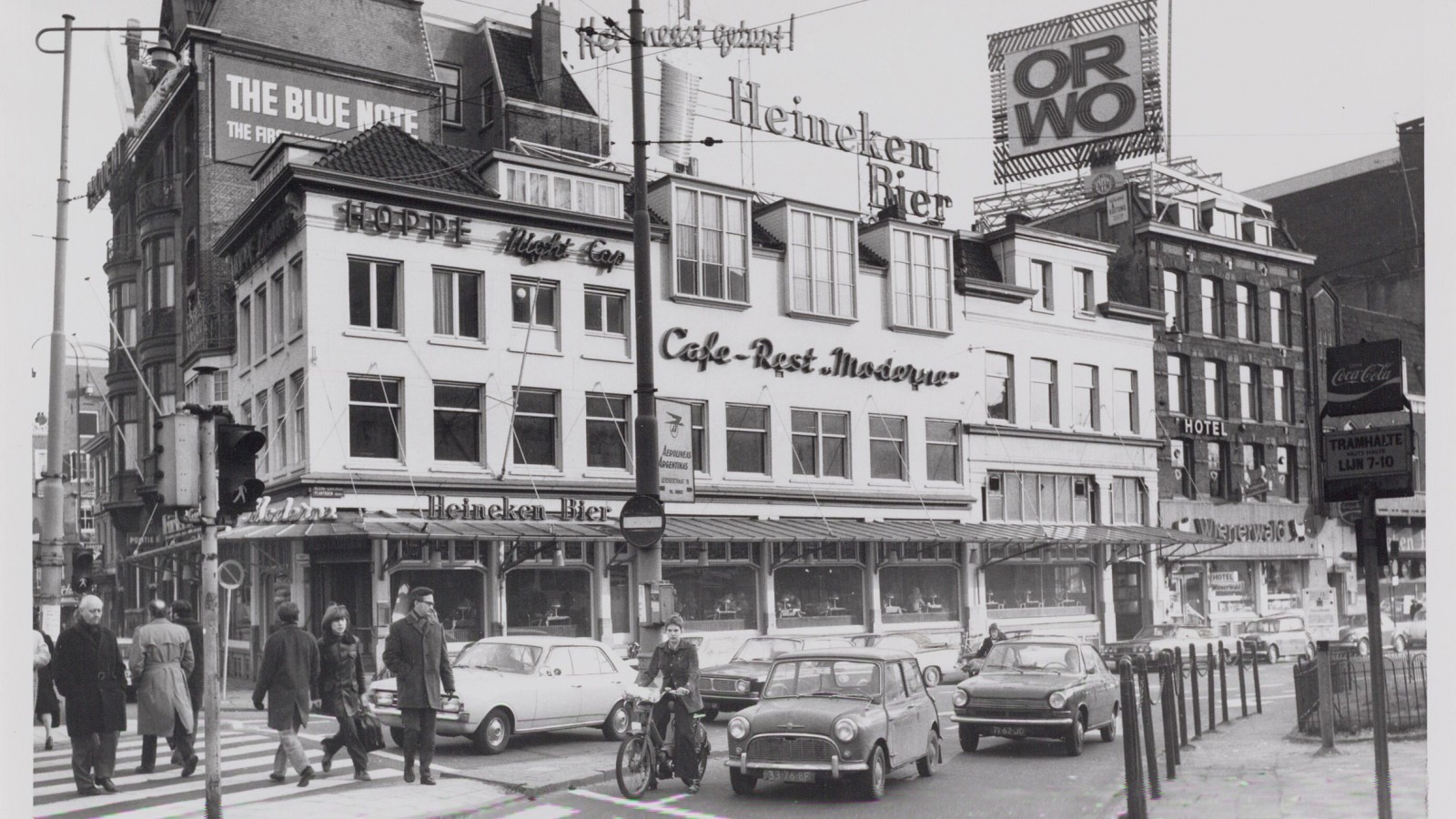 Le bâtiment en 1972 (© The Amsterdam City Archives)