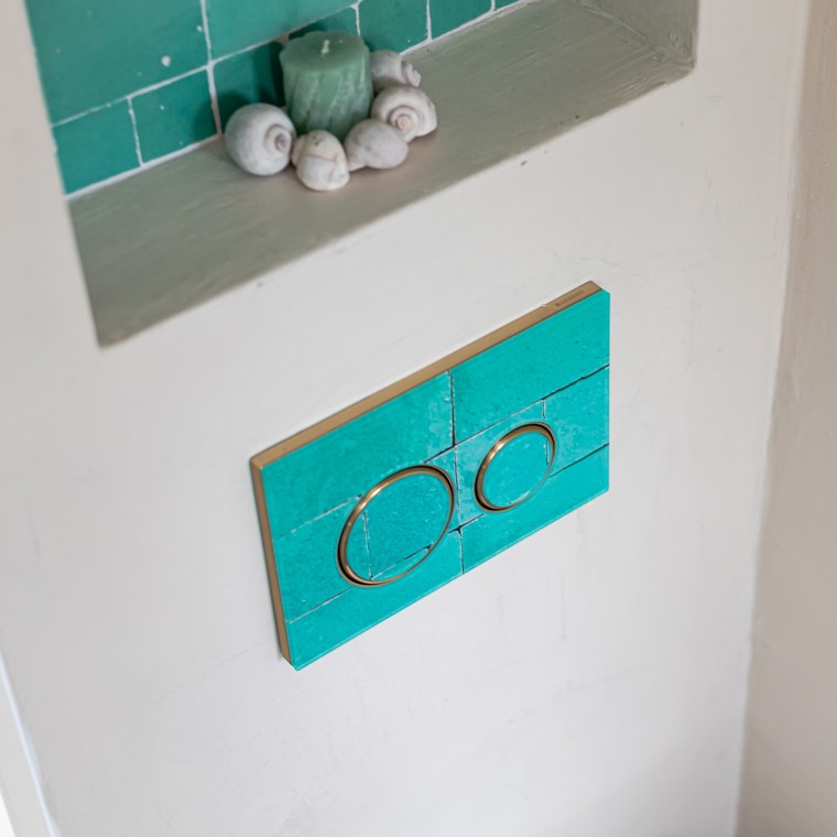 DLa placca di comando Sigma21 nel design marocchino personalizzato. (© Chiela van Meerwijk) DLa placca di comando Sigma21 nel design marocchino personalizzato. (© Chiela van Meerwijk)