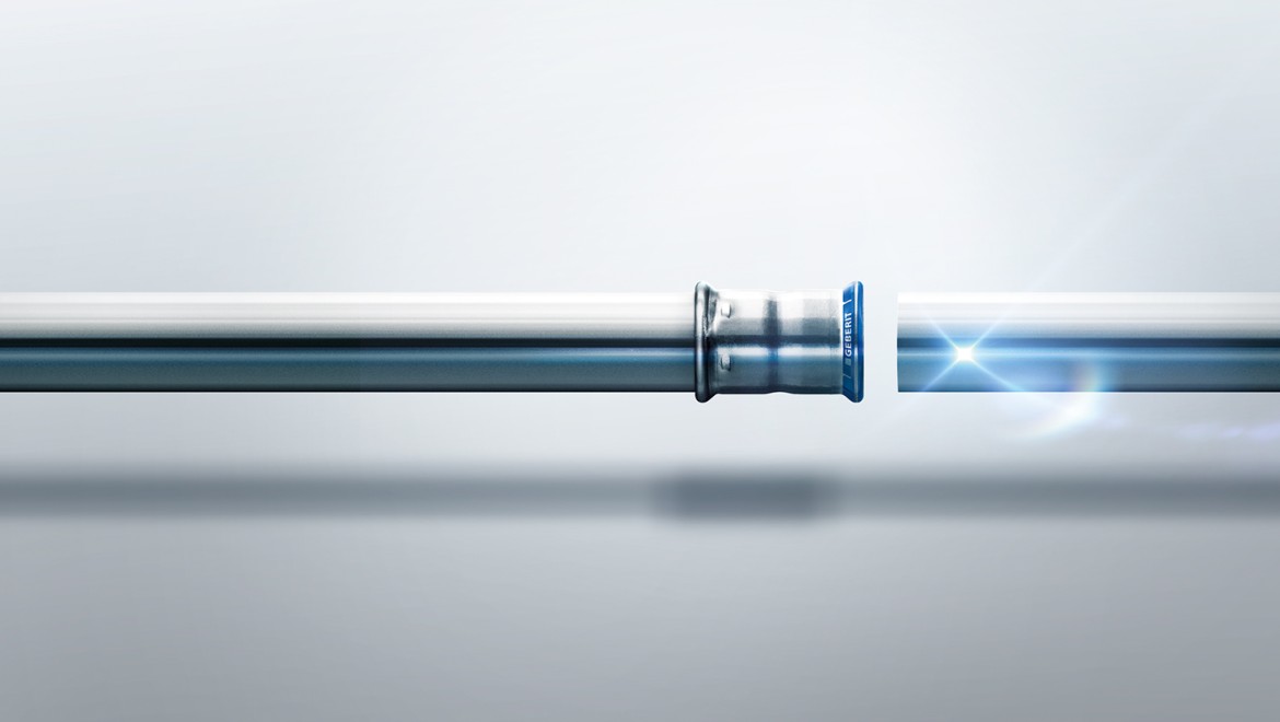 Geberit Mapress acciaio inox