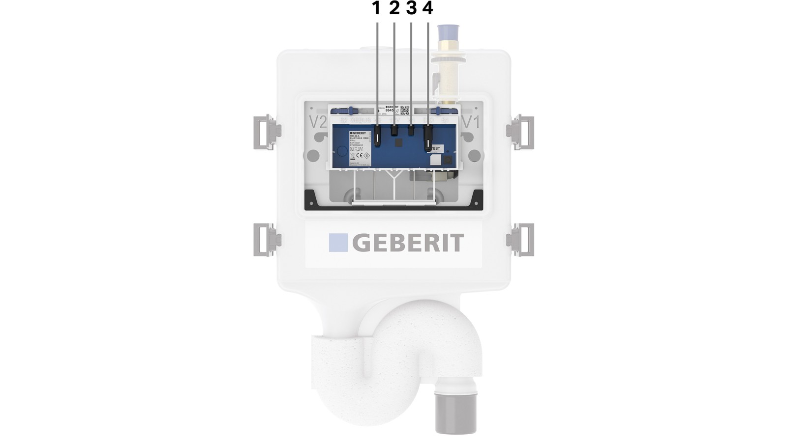 Rinçage hygiénique Geberit HS30 (© Geberit) Rinçage hygiénique Geberit HS30 (© Geberit)