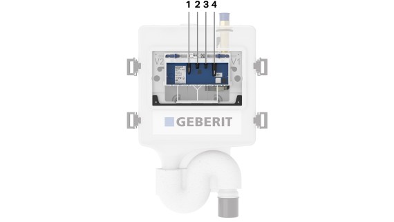 Rinçage hygiénique Geberit HS30 (© Geberit)