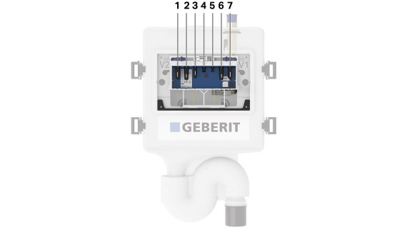 Rinçage hygiénique Geberit HS50 (© Geberit)