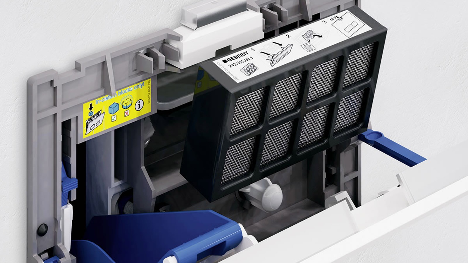 Geberit DuoFresh, modèle antérieur à 2019 Geberit DuoFresh, modèle antérieur à 2019