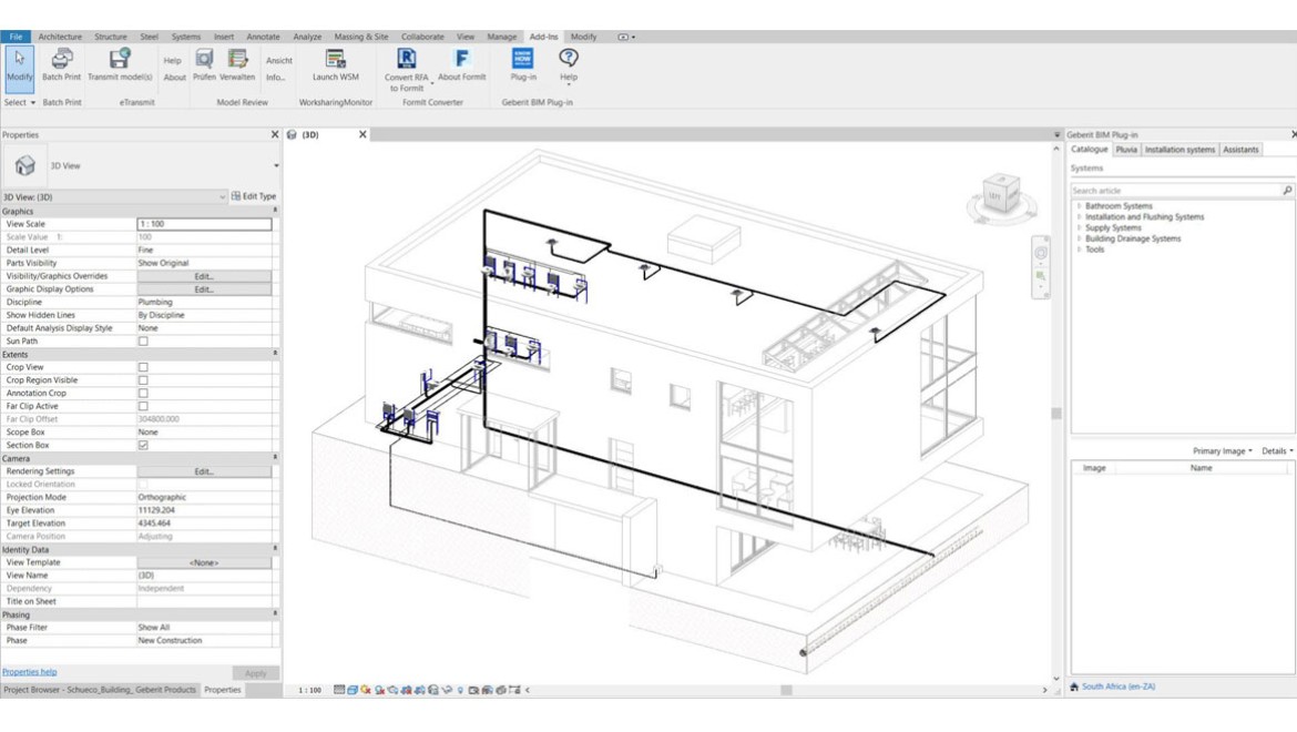 Struttura del prodotto nel modulo catalogo in Autodesk® Revit®