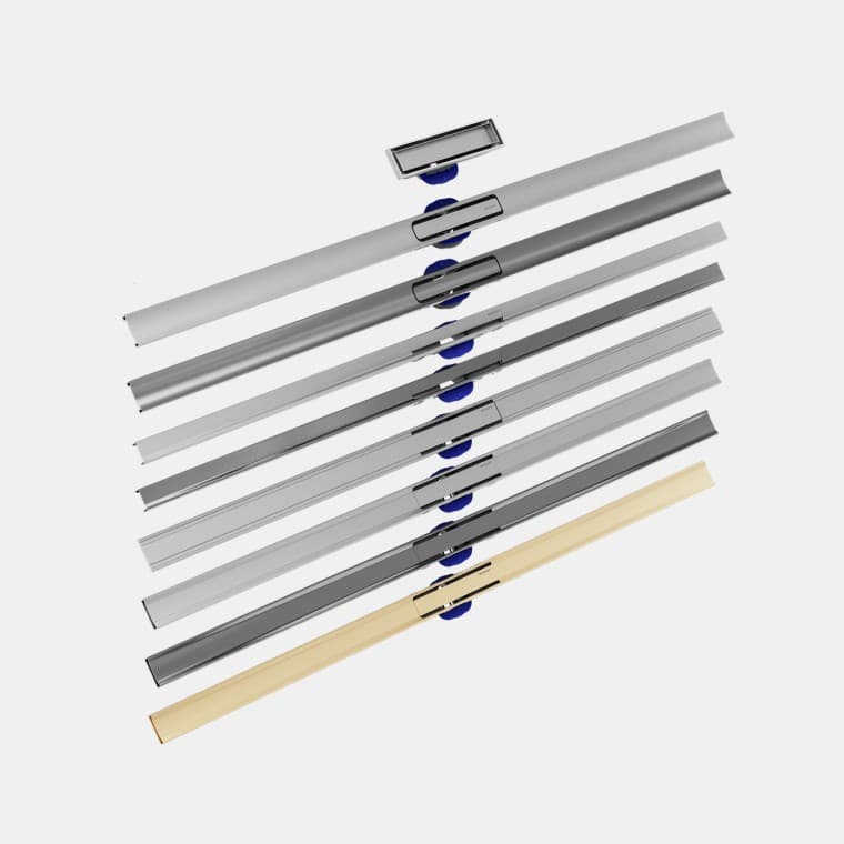 Überblick über die Geberit CleanLine Duschrinnen Überblick über die Geberit CleanLine Duschrinnen