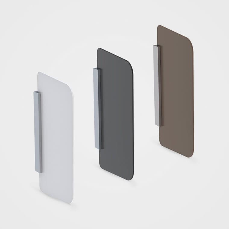 Geberit Urinaltrennwände aus Glas Geberit Urinaltrennwände aus Glas