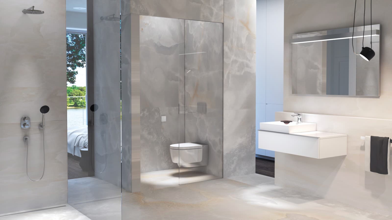 Geberit bagno con doccia Geberit bagno con doccia