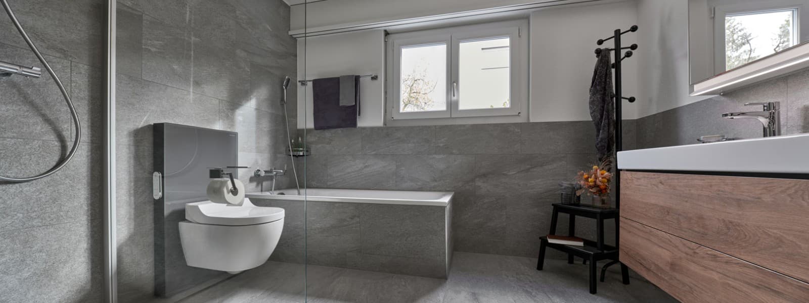 Dopo la ristrutturazione con Geberit Dopo la ristrutturazione con Geberit