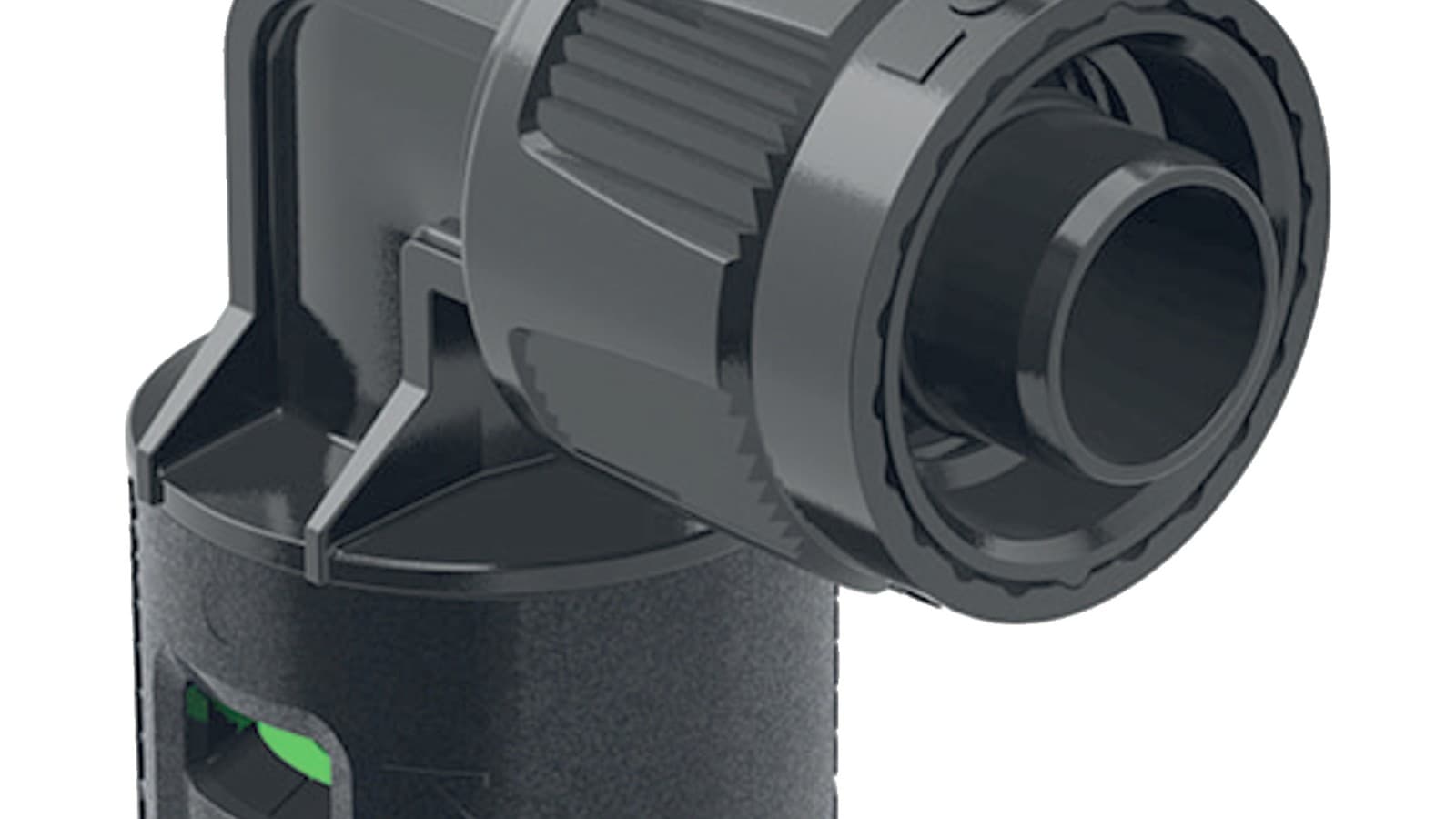 Équerre intermédiaire Geberit PushFit 90° avec MasterFix Équerre intermédiaire Geberit PushFit 90° avec MasterFix