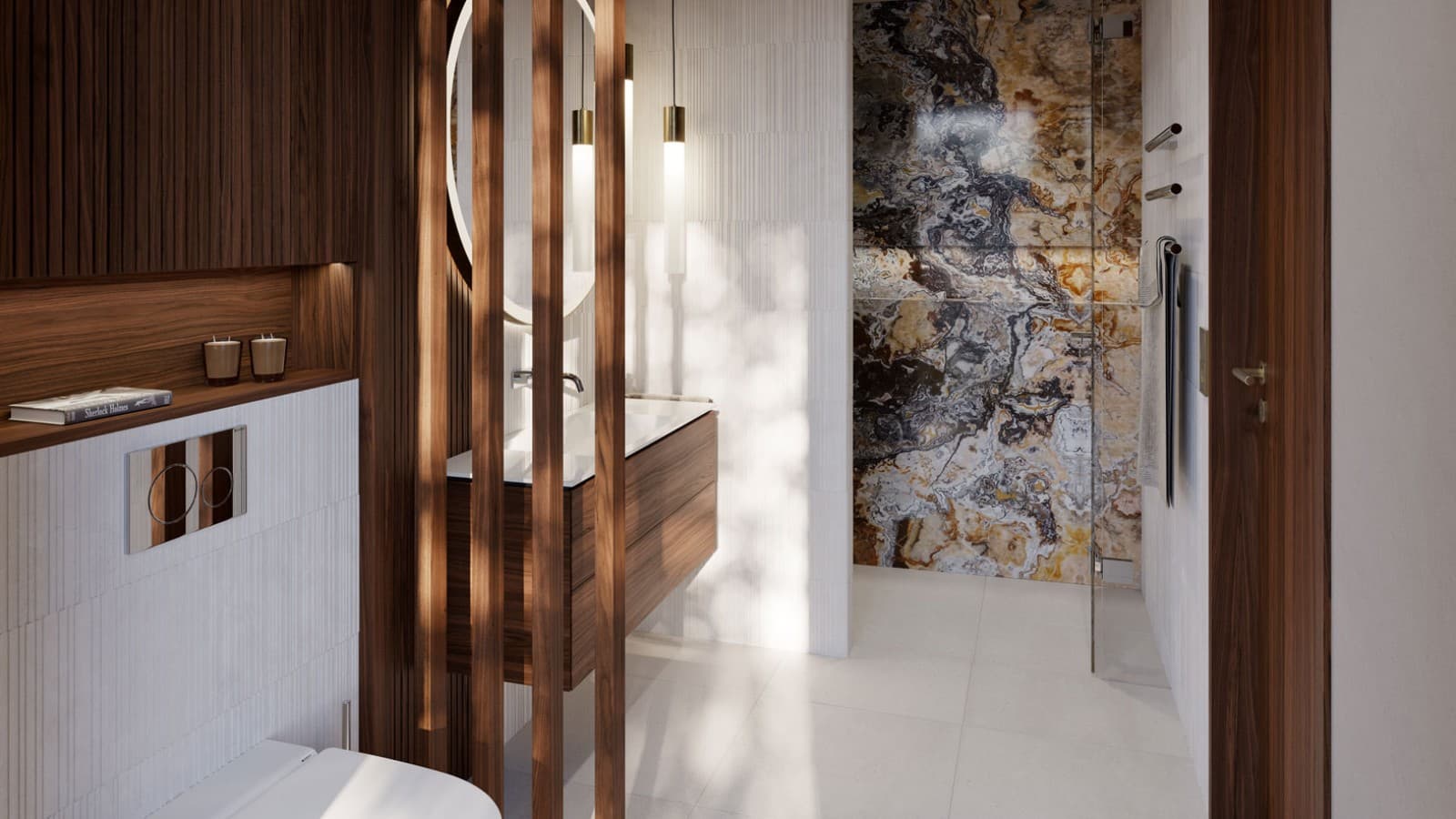 Bagno di Andrin Schweizer per il concorso del design 6x6 Bagno di Andrin Schweizer per il concorso del design 6x6