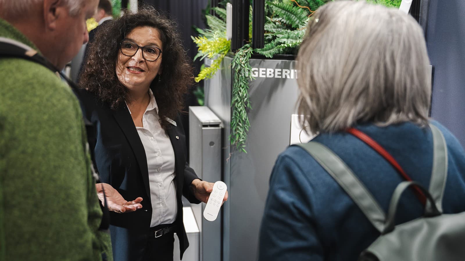 Kostenlose Badberatung am Messestand von Geberit Kostenlose Badberatung am Messestand von Geberit