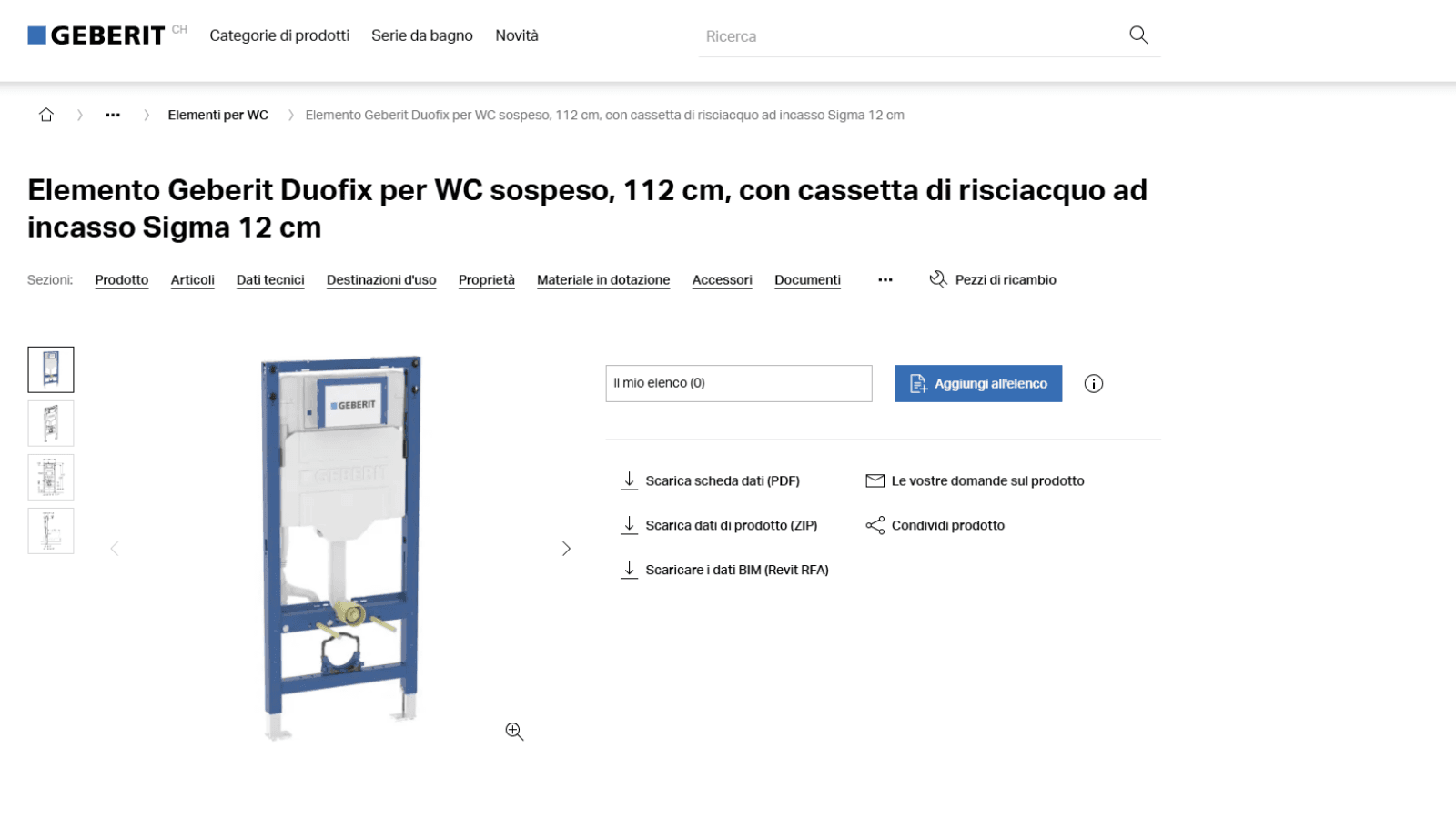 Download dei dati CAD – passaggio 1 Download dei dati CAD – passaggio 1