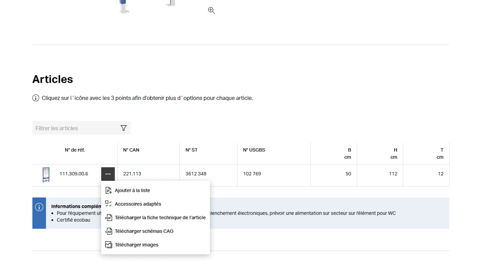 Télécharger les données CAD – Étape 2 Télécharger les données CAD – Étape 2