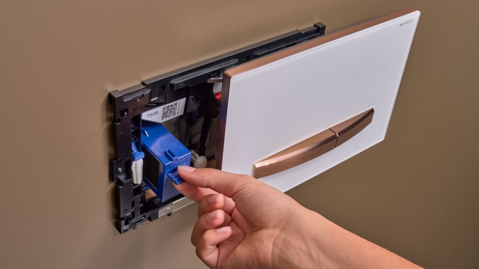 Betätigungsplatte Geberit Sigma50 mit Geberit DuoFresh Betätigungsplatte Geberit Sigma50 mit Geberit DuoFresh