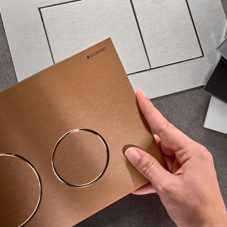 Plaques de déclenchement Geberit de la série Sigma40 Plaques de déclenchement Geberit de la série Sigma40