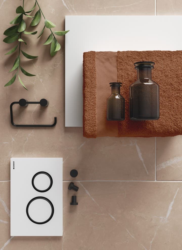 Tendenza bagno 2025: il colore marrone Tendenza bagno 2025: il colore marrone