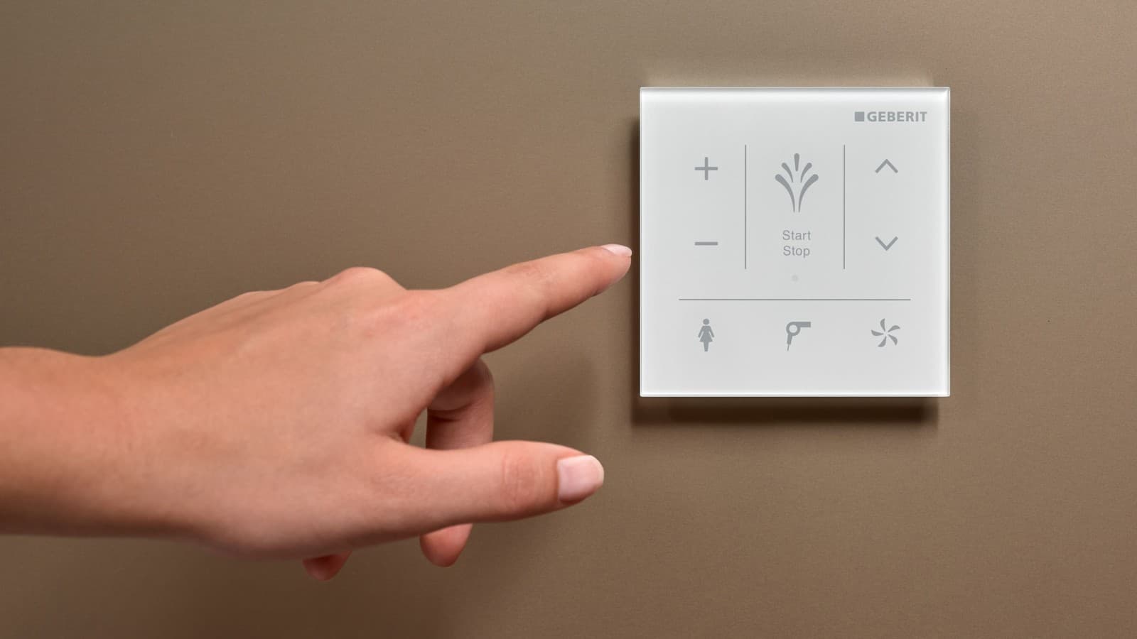 Pannello di comando a parete senza fili Pannello di comando a parete senza fili