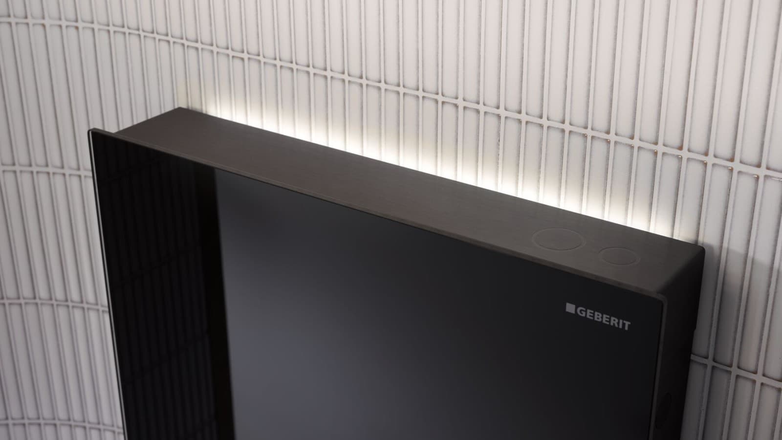 Geberit Monolith Plus con ComfortLight (© Geberit) Geberit Monolith Plus con ComfortLight (© Geberit)