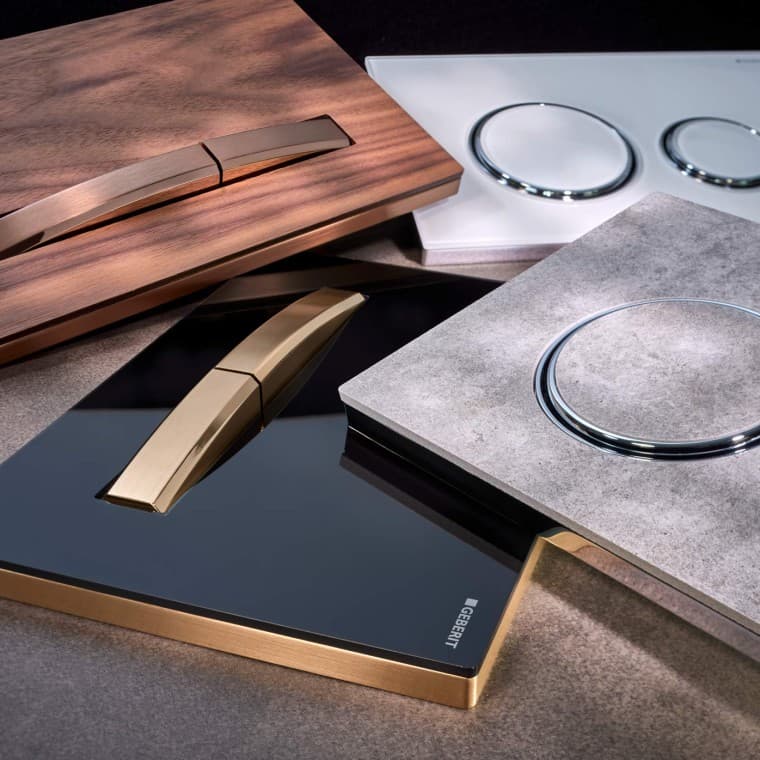 Placche di comando Geberit della gamma Sigma50 Placche di comando Geberit della gamma Sigma50