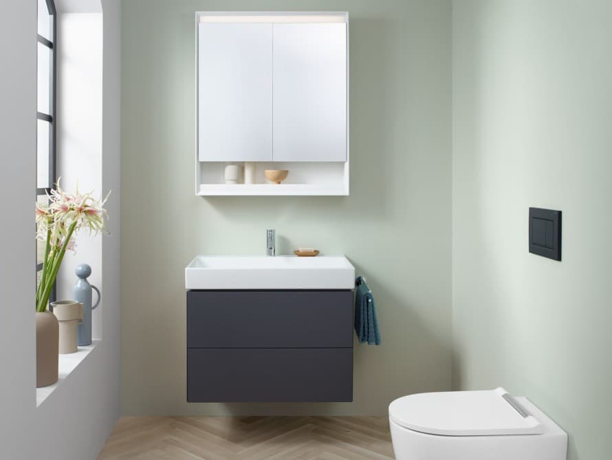 Bagno dai colori chiari Bagno dai colori chiari