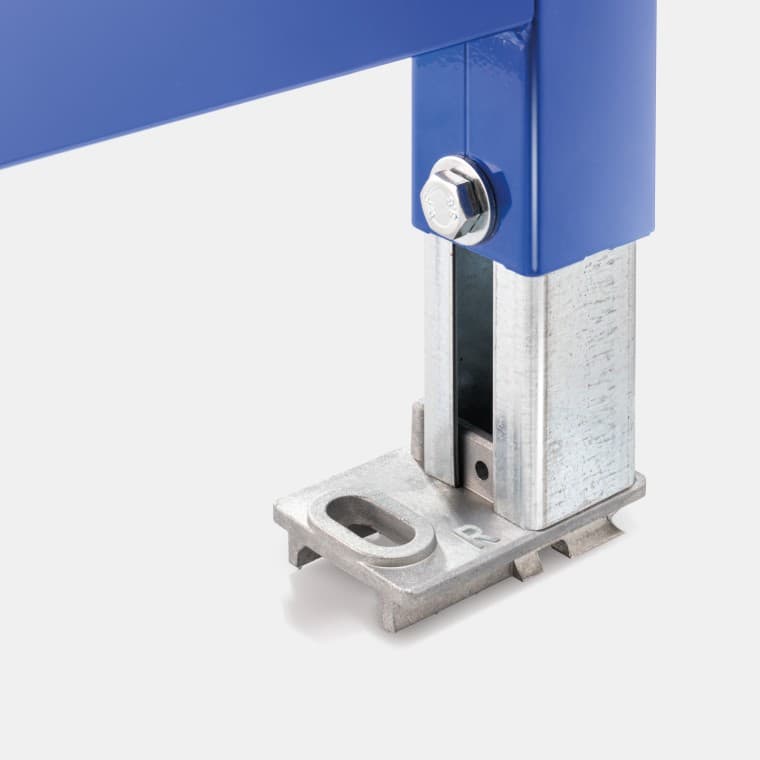 Fussplatte mit Hohlraum Fussplatte mit Hohlraum