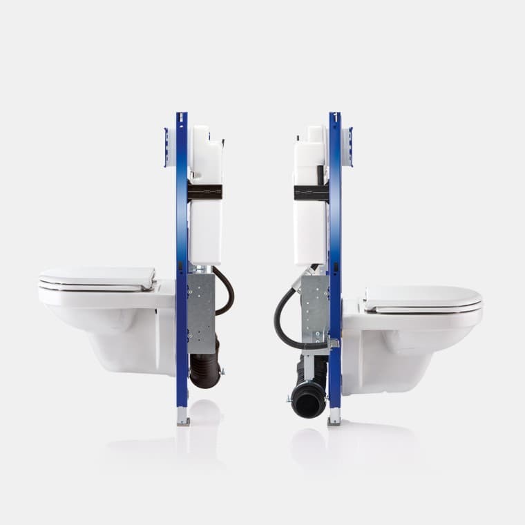 Elementi d'installazione Geberit per WC senza barriere architettoniche Elementi d'installazione Geberit per WC senza barriere architettoniche