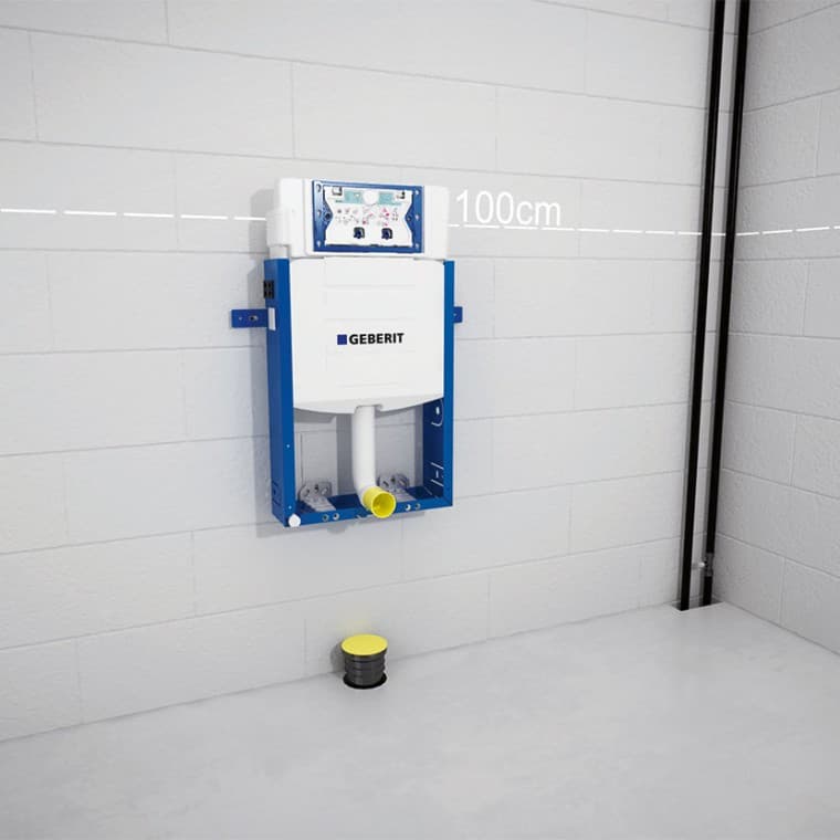 Fixation du réservoir à encastrer Geberit Combifix Fixation du réservoir à encastrer Geberit Combifix