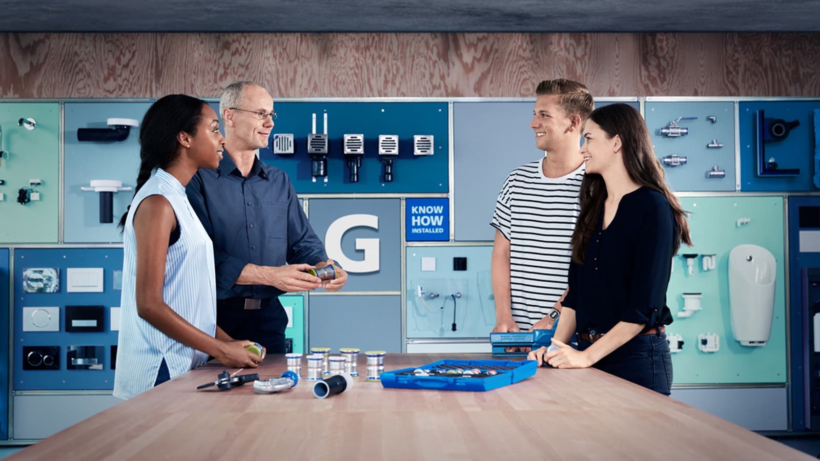 Geberit Mitarbeiter - Menschen bei Geberit Geberit Mitarbeiter - Menschen bei Geberit