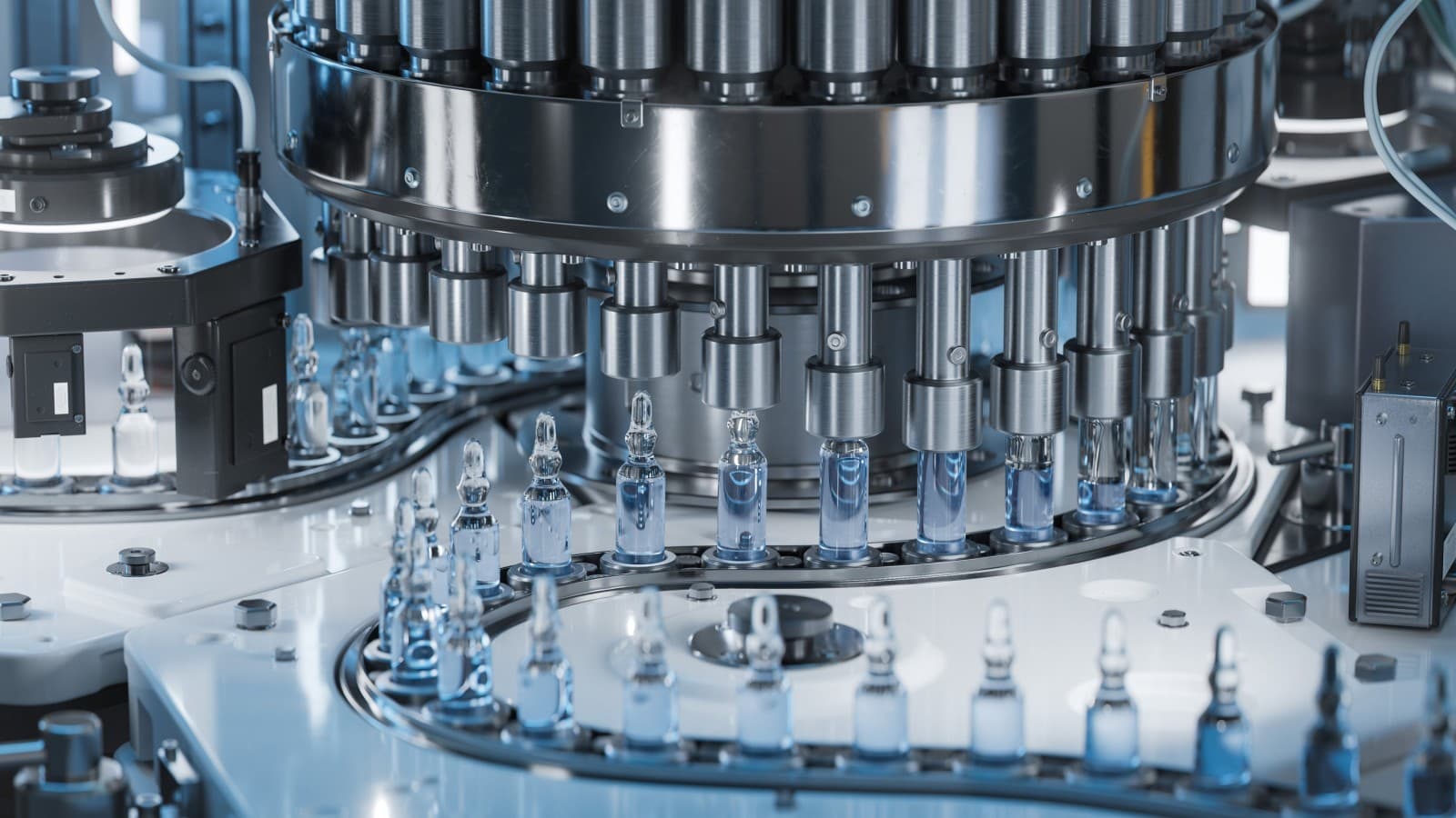 Geberit offre diverse soluzioni per le aziende del settore chimico e farmaceutico.