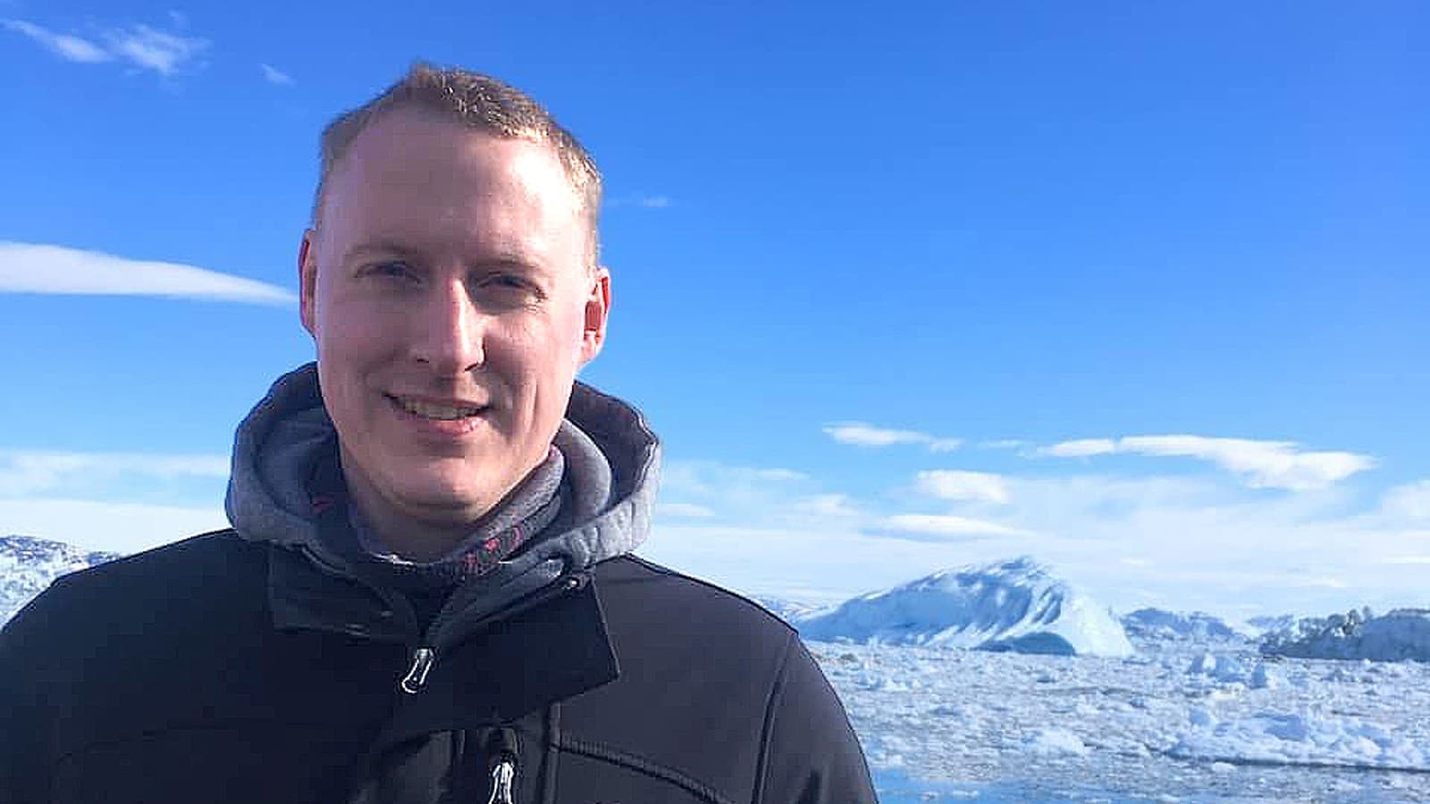 Jesper Hjort Hansen, Mitinhaber der Sanitär- und Elektrofirma VVS og El Firmaet A/S in Ilulissat (© Adam Mørk) Jesper Hjort Hansen, Mitinhaber der Sanitär- und Elektrofirma VVS og El Firmaet A/S in Ilulissat (© Adam Mørk)