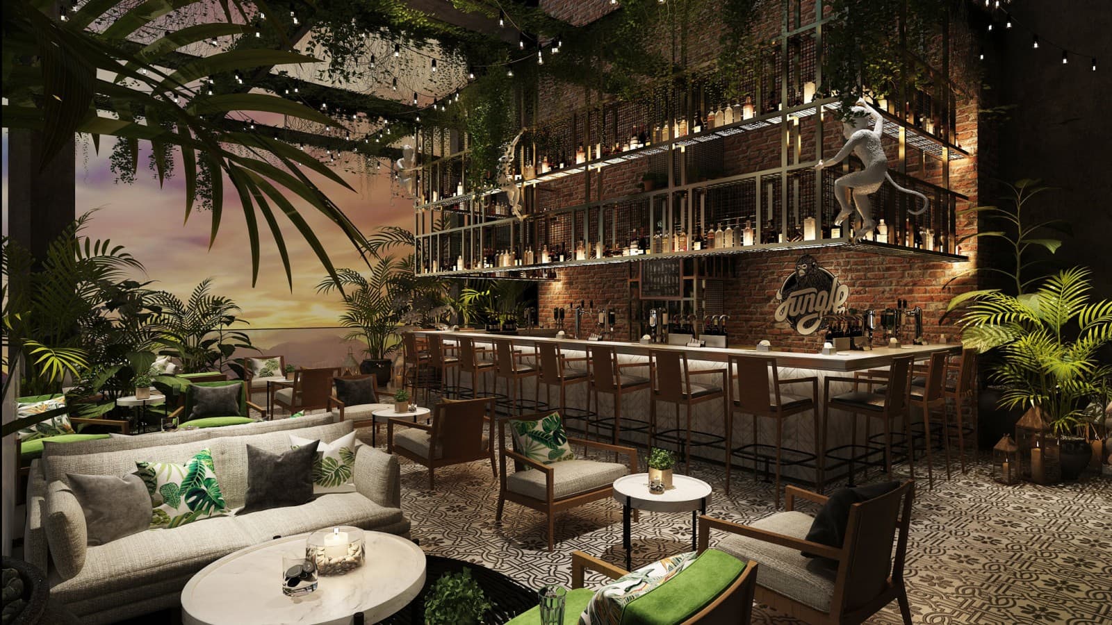Marriott Hotel Kampala Hotelbar (© MMAC Dubai) Marriott Hotel Kampala Hotelbar (© MMAC Dubai)