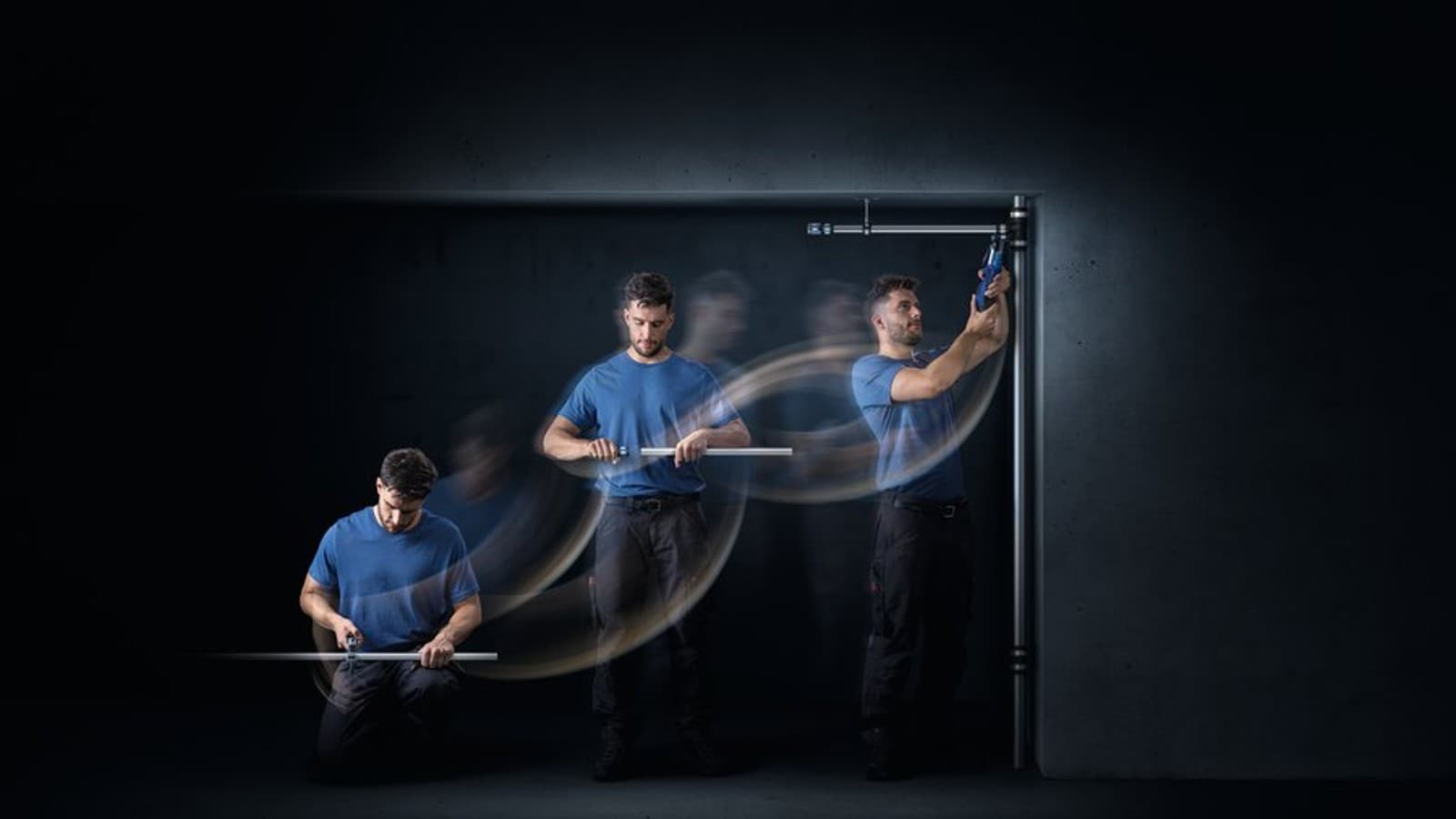 Mühelose Installation mit Geberit FlowFit Mühelose Installation mit Geberit FlowFit