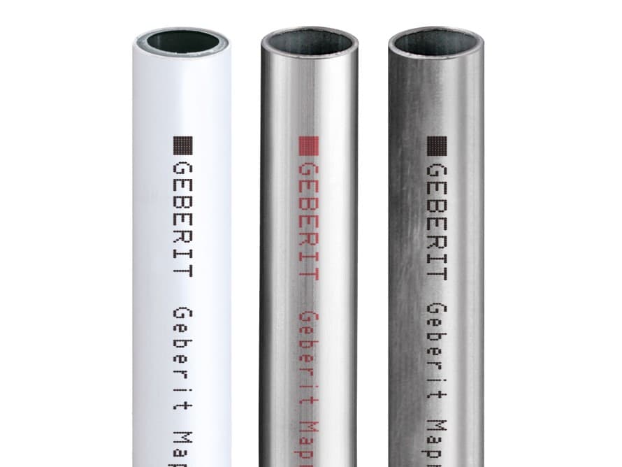 Différents tuyaux Geberit Mapress acier carbone Différents tuyaux Geberit Mapress acier carbone