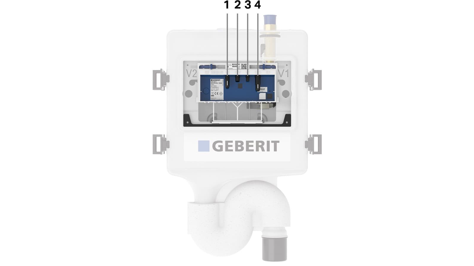 Rinçage hygiénique Geberit HS30 (© Geberit) Rinçage hygiénique Geberit HS30 (© Geberit)