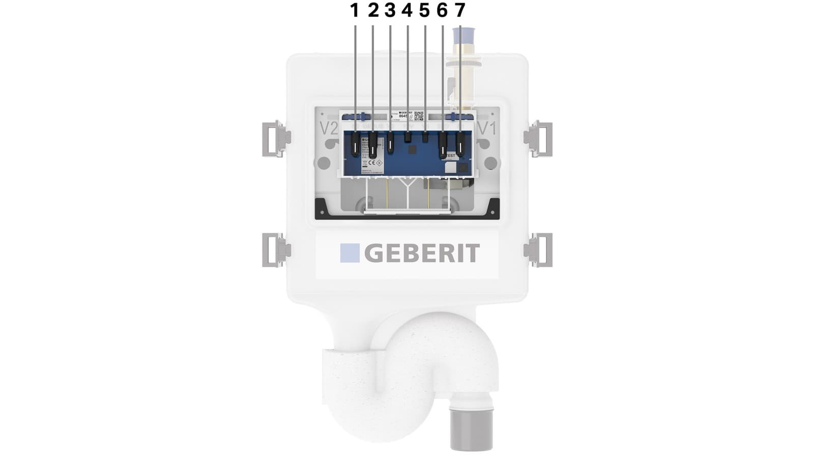 Rinçage hygiénique Geberit HS50 (© Geberit) Rinçage hygiénique Geberit HS50 (© Geberit)