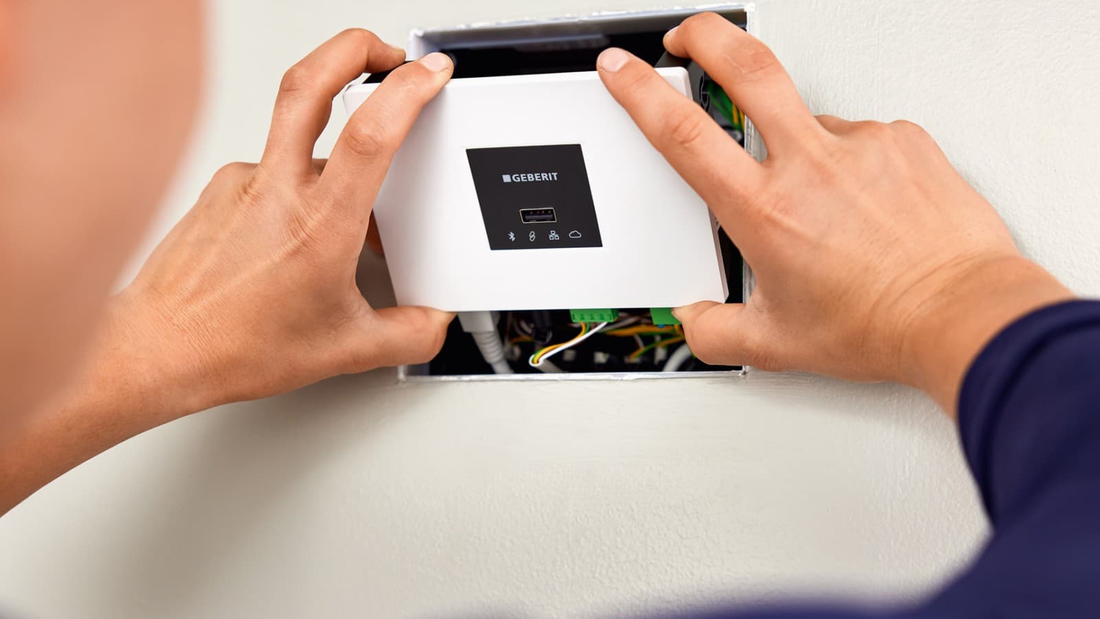 Mise en place de la passerelle Geberit Gateway Mise en place de la passerelle Geberit Gateway